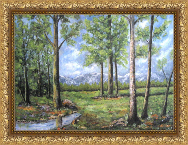 PAISAJE Acrylic Canvas Landscaping