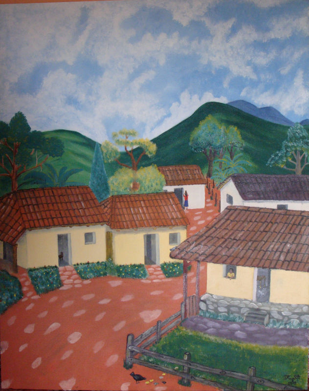 Aldea, detras de las colinas de mi mente.