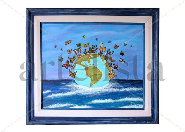 Purificar y encarnar Acrylic Canvas Marine Painting