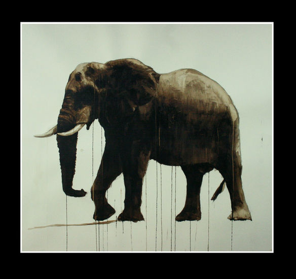 Elefante Oil Canvas Landscaping