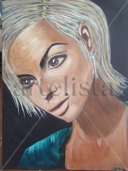 MODELO Acrylic Canvas Portrait