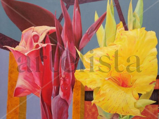 GITANAS Oil Canvas Floral Painting