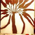 palmera Acrylic Canvas Floral Painting