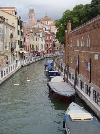 Canal de Venecia 1 Architecture and Interiorism Black and White (Digital)