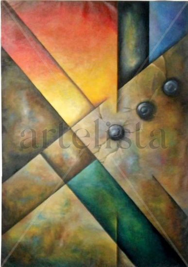 Construcciones III Oil Canvas Landscaping