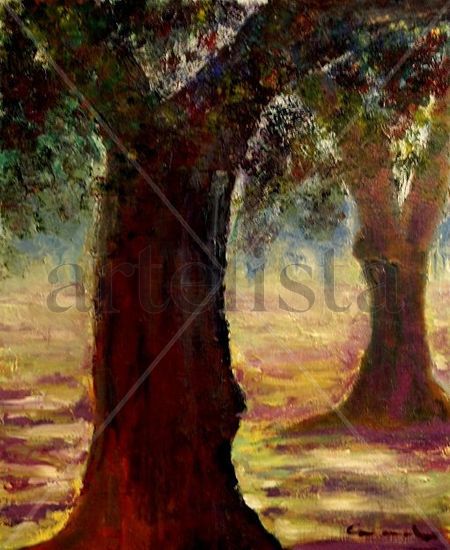 ARBOLES Oil Paper Landscaping