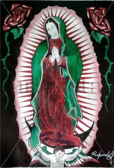 virgen Otros Cartulina Figura