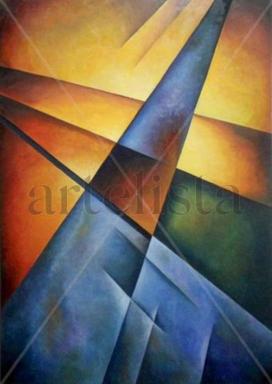 "Placas I" Oil Canvas Others