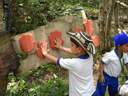 Niños en el parque...