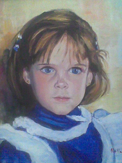 Adriana Oil Canvas Portrait