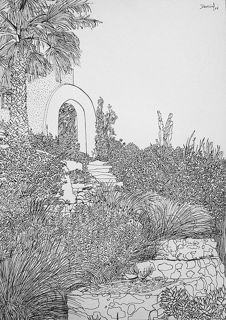 Entrada a cortijo...