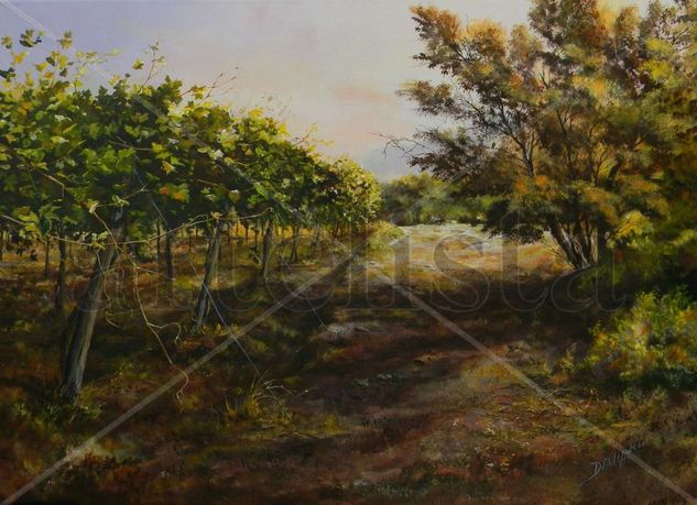 monte y parral Acrylic Canvas Landscaping