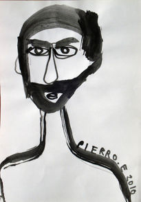 Autoretrato con barba