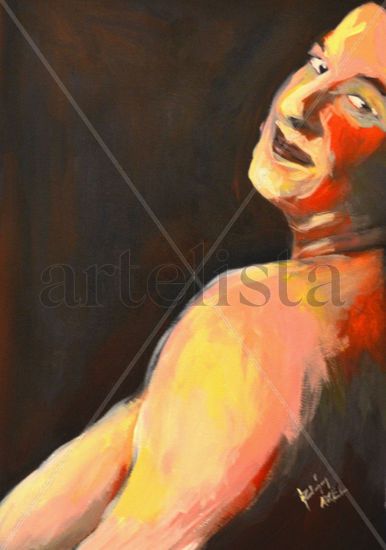 S/T Oil Card Nude Paintings