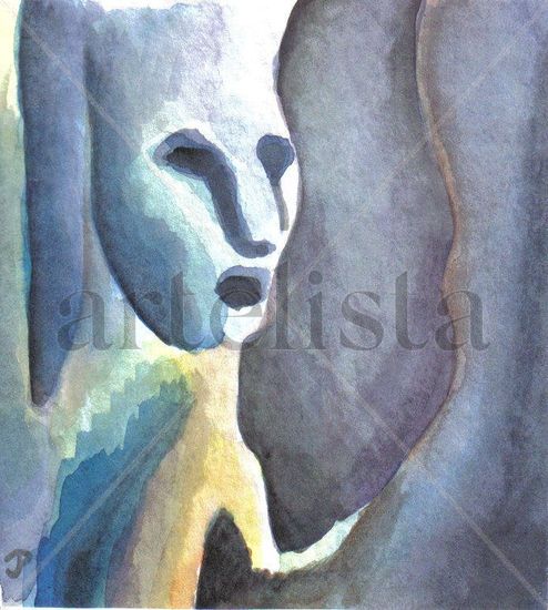 La Ventana Watercolour Paper Portrait