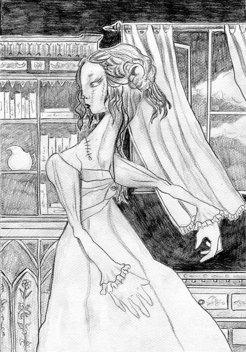 la novia de Frankenstein