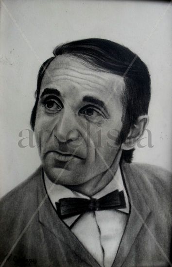 Charles Aznavour Otros Papel Retrato