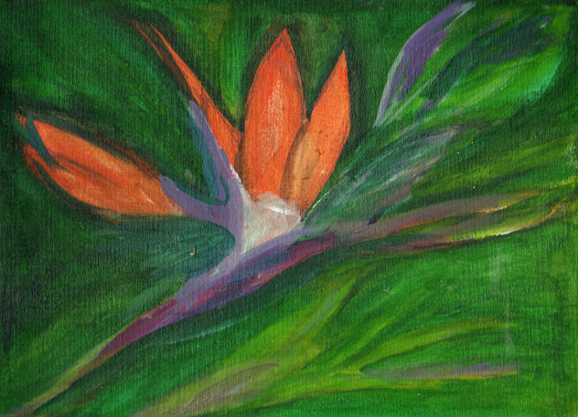una flor