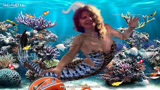 LA SIRENA DEL ESTUDIANTES Glamour Black and White (Digital)