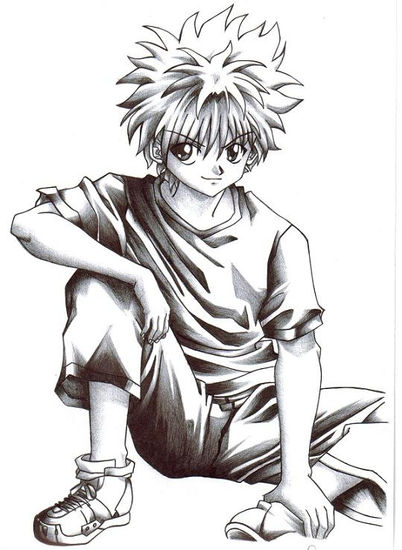 Killua Z Lápiz