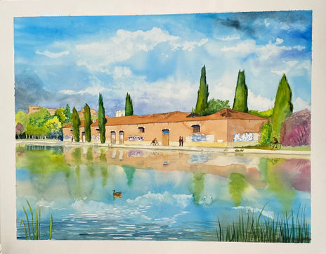 La dársena de Palencia