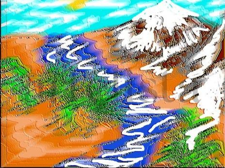 Montañas Nevadas y...