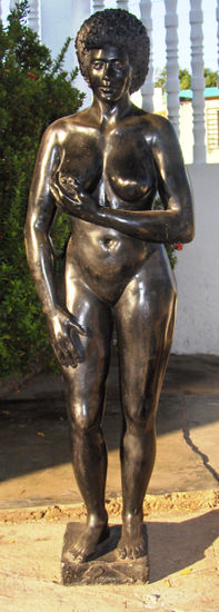 La negra Marble Figurative