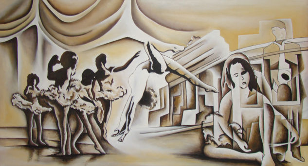 Danza  y Teatro Oil Canvas Others