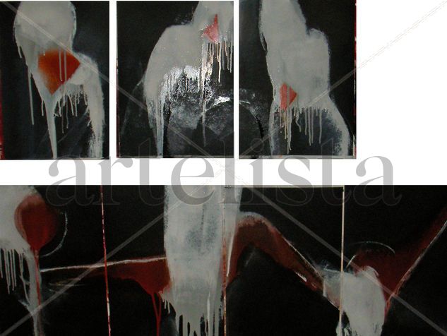 terminal Industrial Paper Nude Paintings