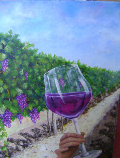 Un brindis Oil Canvas Others