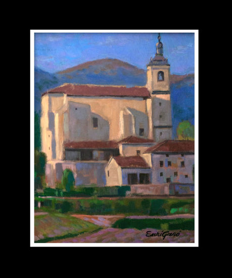 Pueblo de Foronda (Álava) Acrylic Panel Landscaping