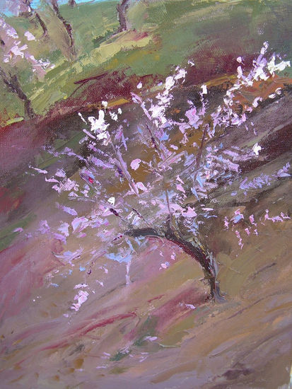 Almendros.2 Oil Canvas Landscaping