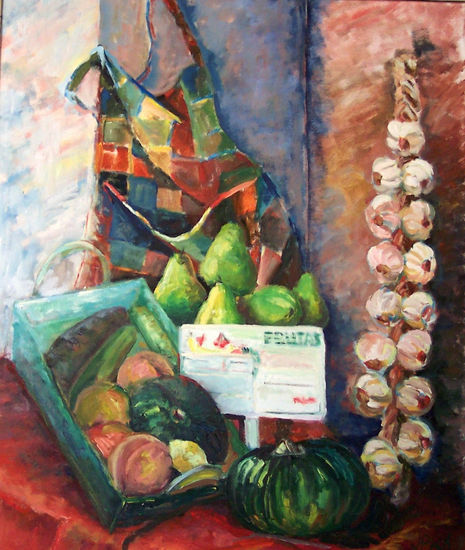 ajos Oil Canvas Still Life Paintings