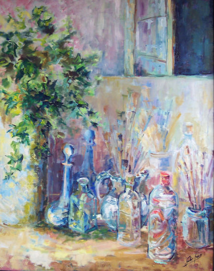 botellas Oil Canvas Landscaping