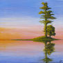 PAISAJE AZUL
