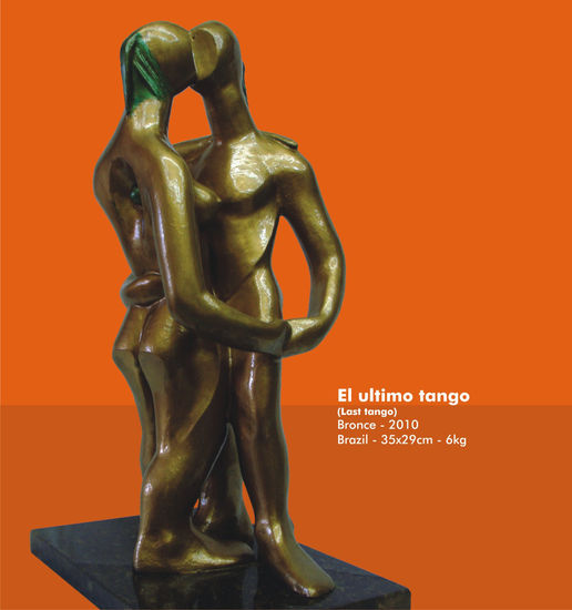 El Ultimo Tango - 2010 Bronze Figurative