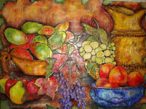 Frutas en mural