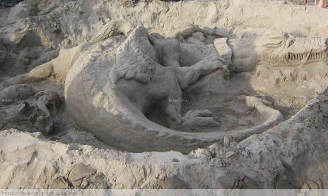 ESCULTURA EN ARENA