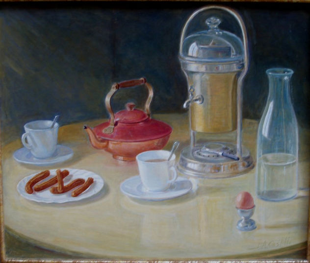 "Desayuno con churros "
