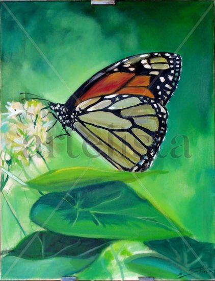 Libertad / Mariposa Oil Canvas Animals