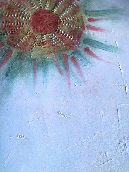 The sun is weeping...