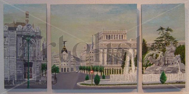 MADRID AUSENTE Oil Canvas Landscaping