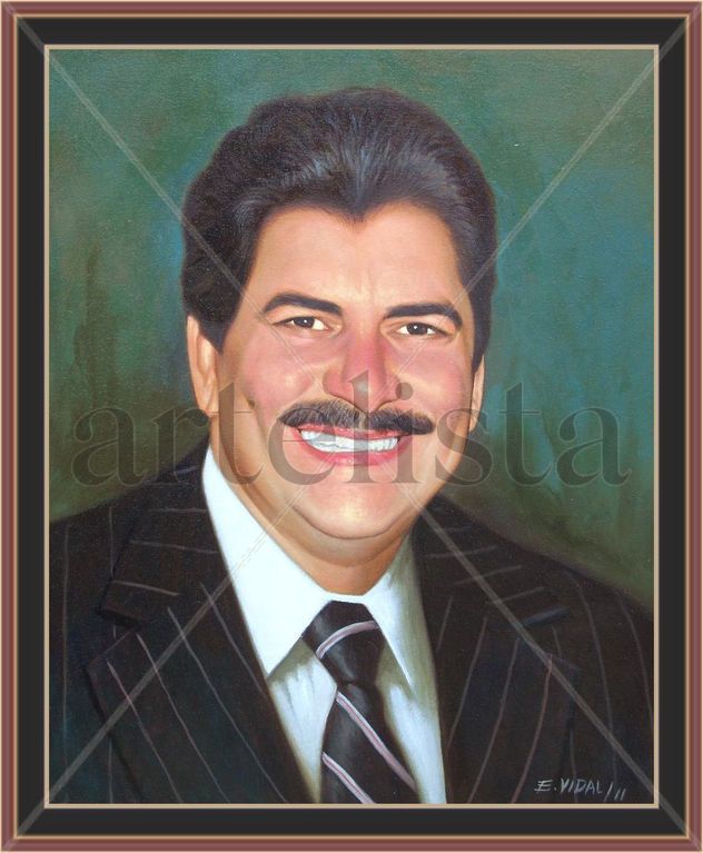 retrato del arq.y artista alfonzo khouri