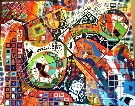 Urbanatura 1 Acrylic Canvas Others