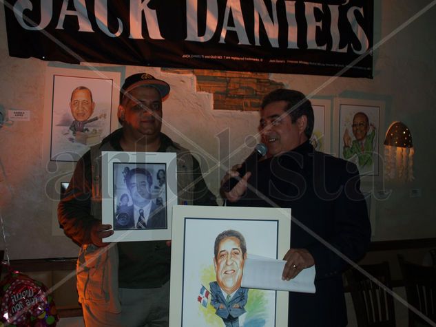 foto de la exposicion de caricaturas 2011 en la ciudad de new york 