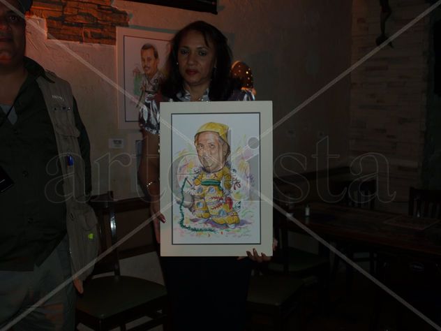 foto de la exposicion de caricaturas 2011 en la ciudad de new york