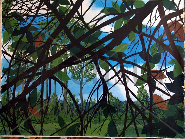 URDIMBRE Acrylic Canvas Landscaping