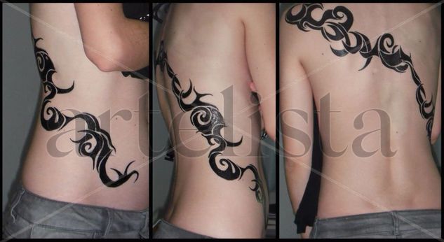 Tattoo tinta china 