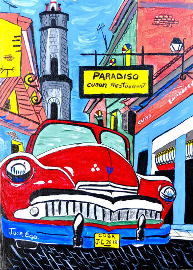 PARADISO Acrylic Canvas Landscaping