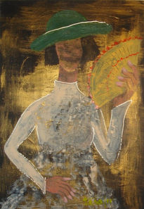 Mujer con sombrero 4